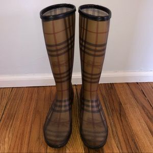 Burberry rain boots AUTHENTIC